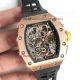 Copy Richard Mille RM011 Flyback Chronograph - Felipe Massa Watch Rose Gold Black Tape Watch(2)_th.jpg